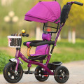 Enfants tricycle tricycle tour sur jouet bébé poussette poussette jogger voiture
